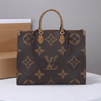 LV ONTHEGO GM 41CM MONOGRAMME TOILE GÉANTE 