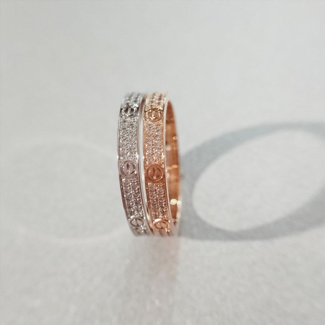 Bague d'amour [Shinejoy] avec diamant de 2,65 mm 