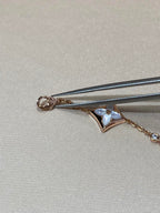 [Shinejoy] BRACELET STAR 4 MOTIF MOP DIAMANT ROSE OR