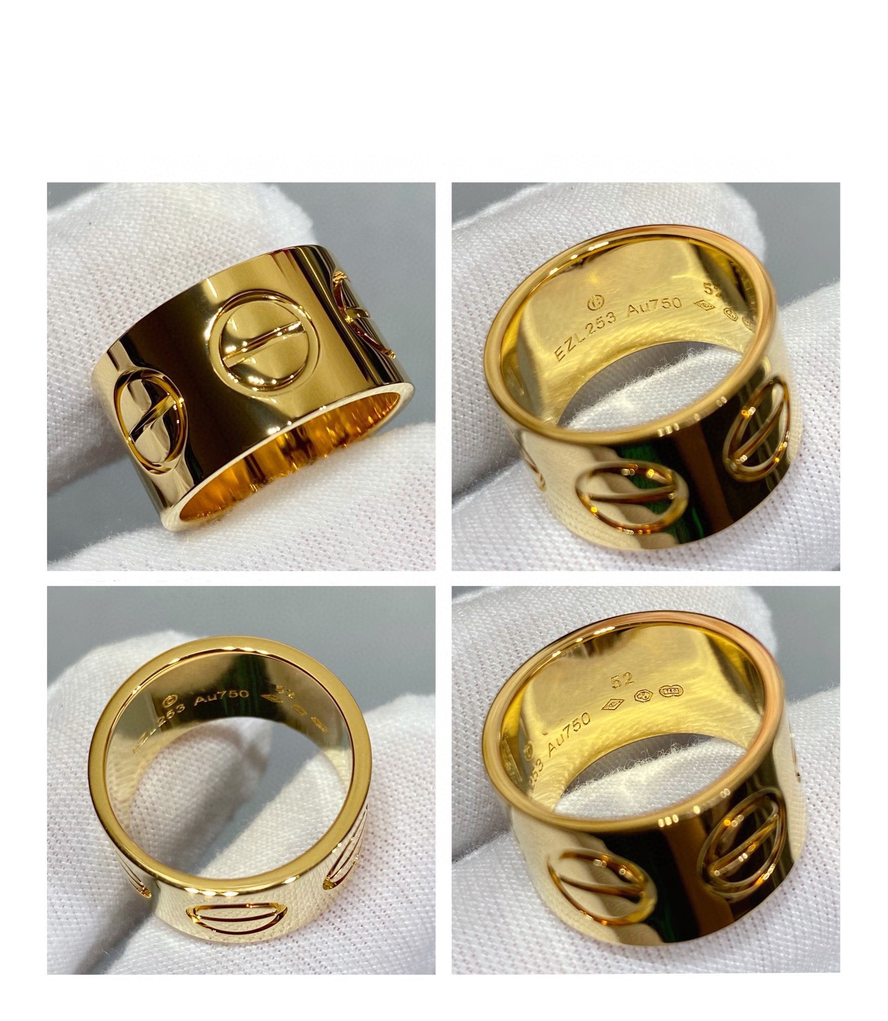 Bague [Shinejoy]LOVE 11 mm (grande taille)