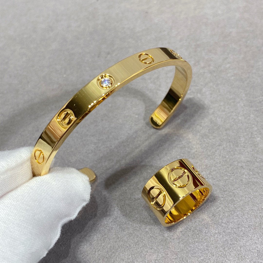 Bague [Shinejoy]LOVE 11 mm (grande taille)