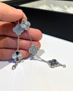 [⭐Shinejoy] クローバー 5モチーフ レーザーブレスレット コレクション