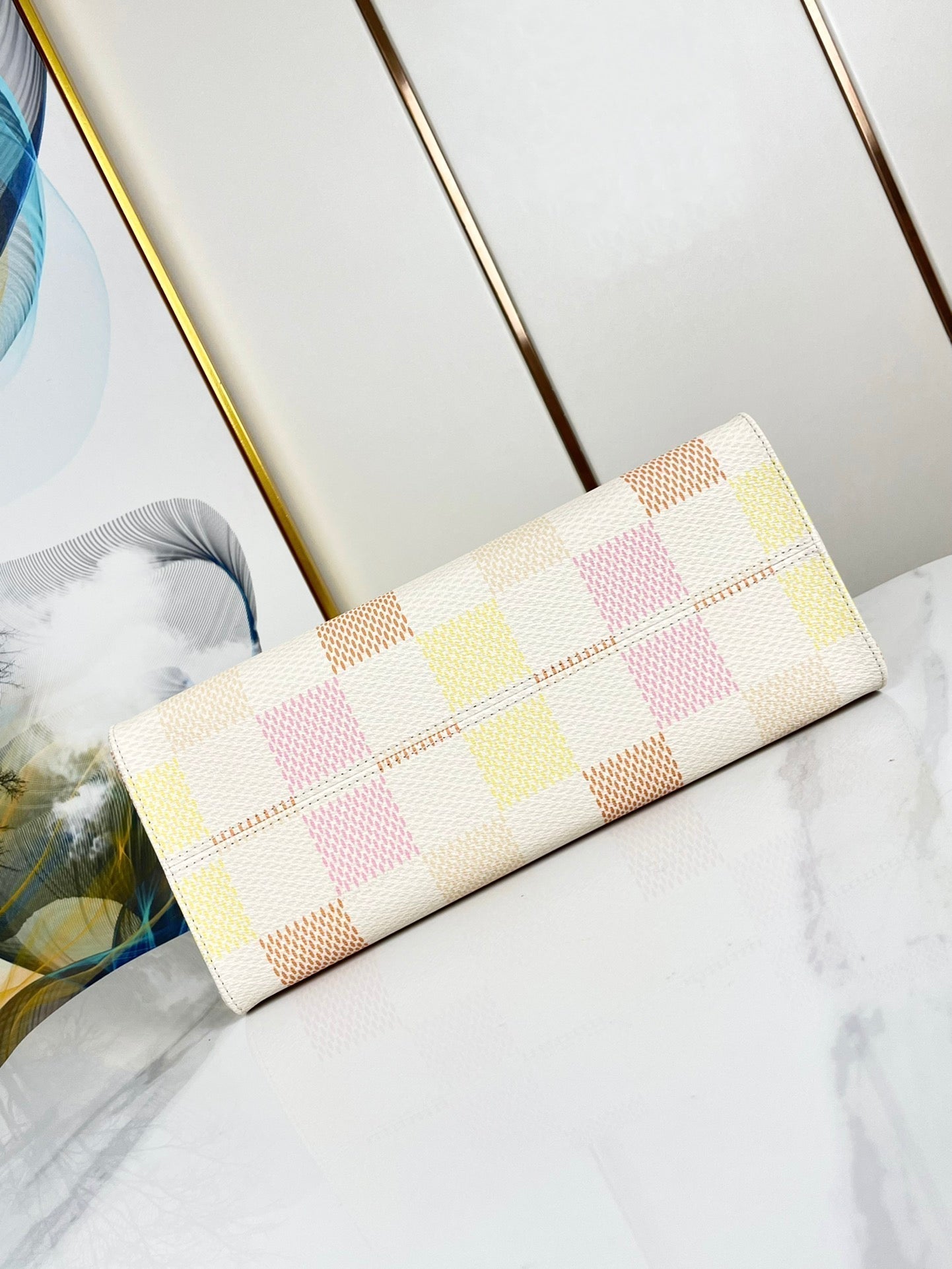 TOILE GÉANTE ONTHEGO 35 PÊCHE DAMIER