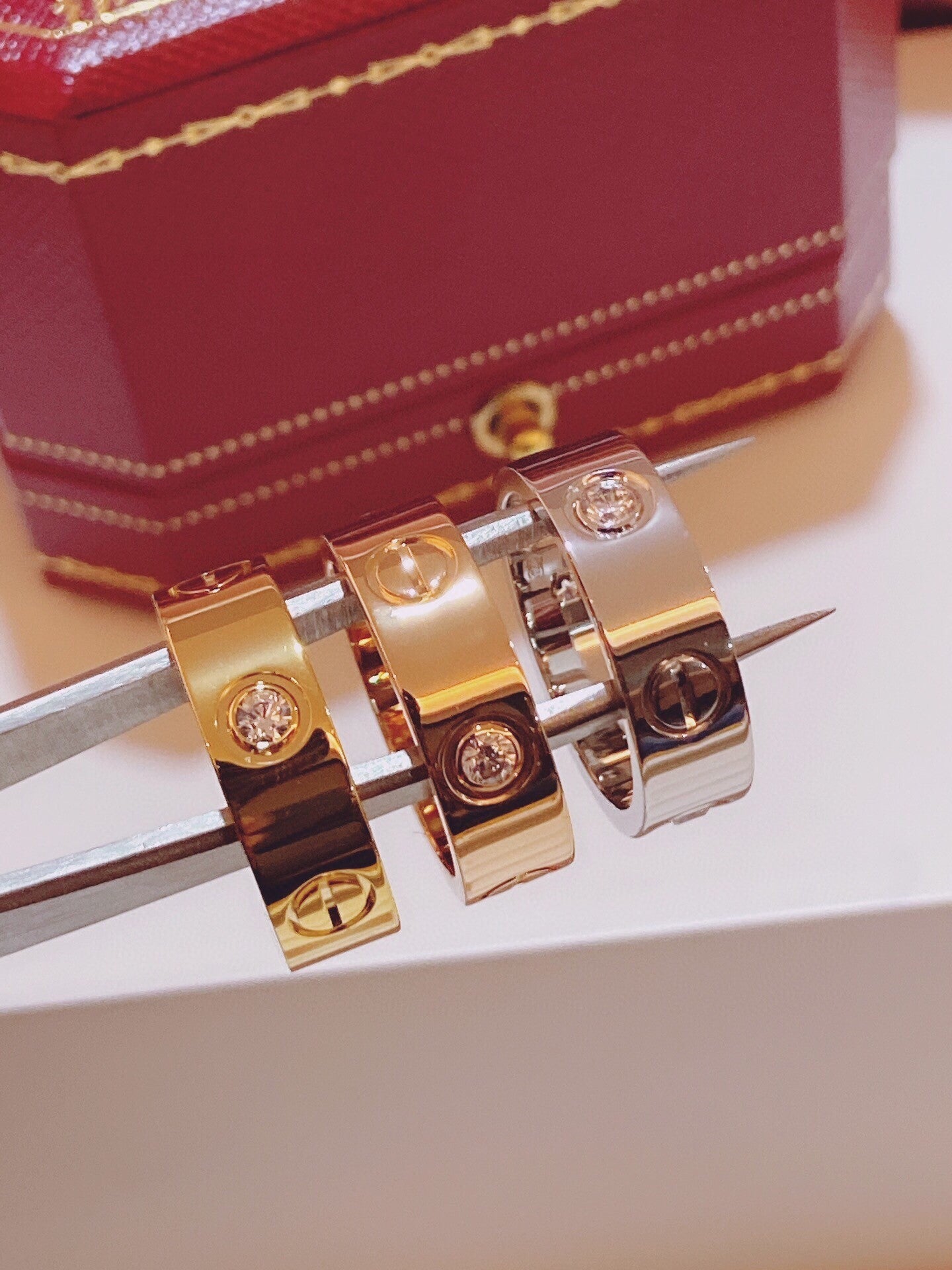 Bague trois diamants [Shinejoy]