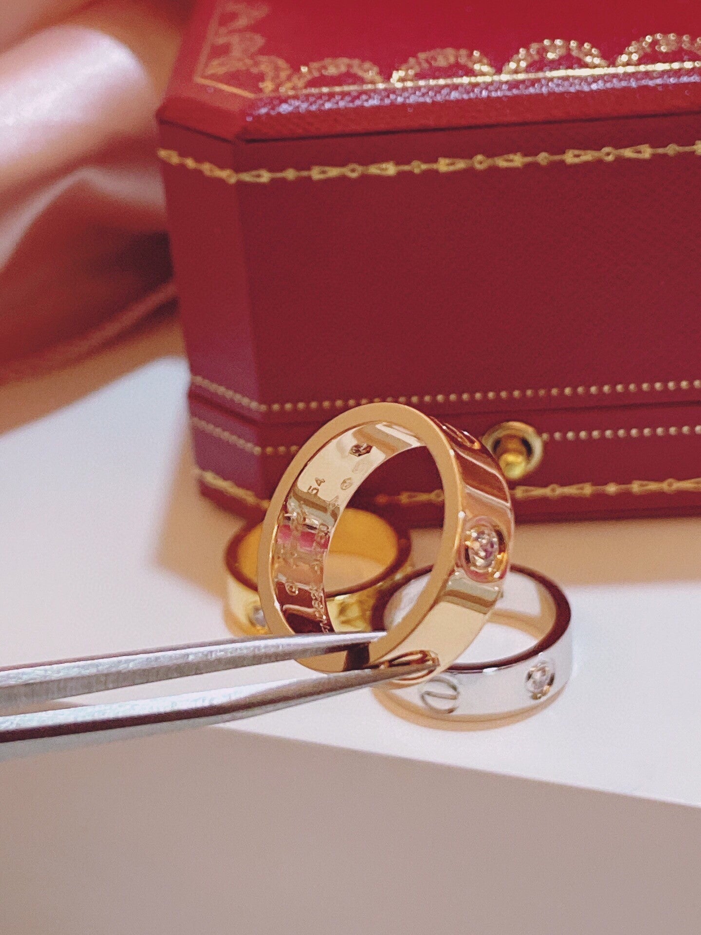 Bague trois diamants [Shinejoy]