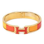 [Shinejoy]H BRACELET CÉRAMIQUE ARC-EN-CIEL ORANGE