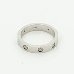 Bague d'amour [Shinejoy] 3,6 mm, 8 diamants