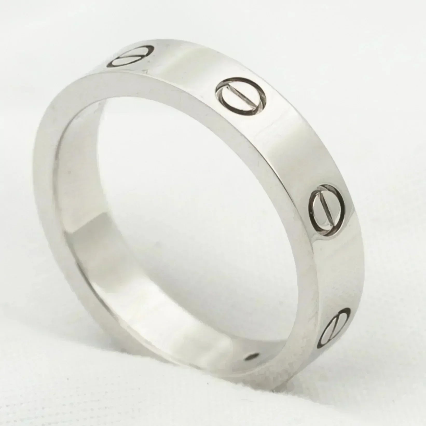 Bague d'amour [Shinejoy] 4 mm, 1 diamant, argent
