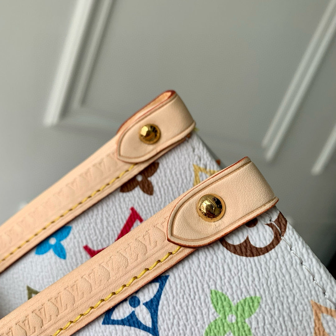 SAC ONTHEGO MM 35 EN TOILE MONOGRAMME MULTICOLORE