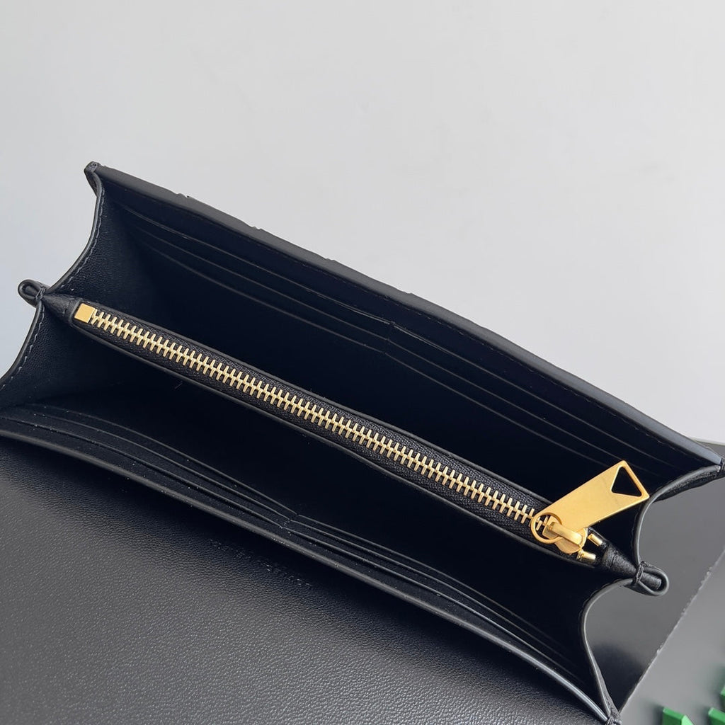 アンディアモ バッグ 19 ブラック カーフスキン