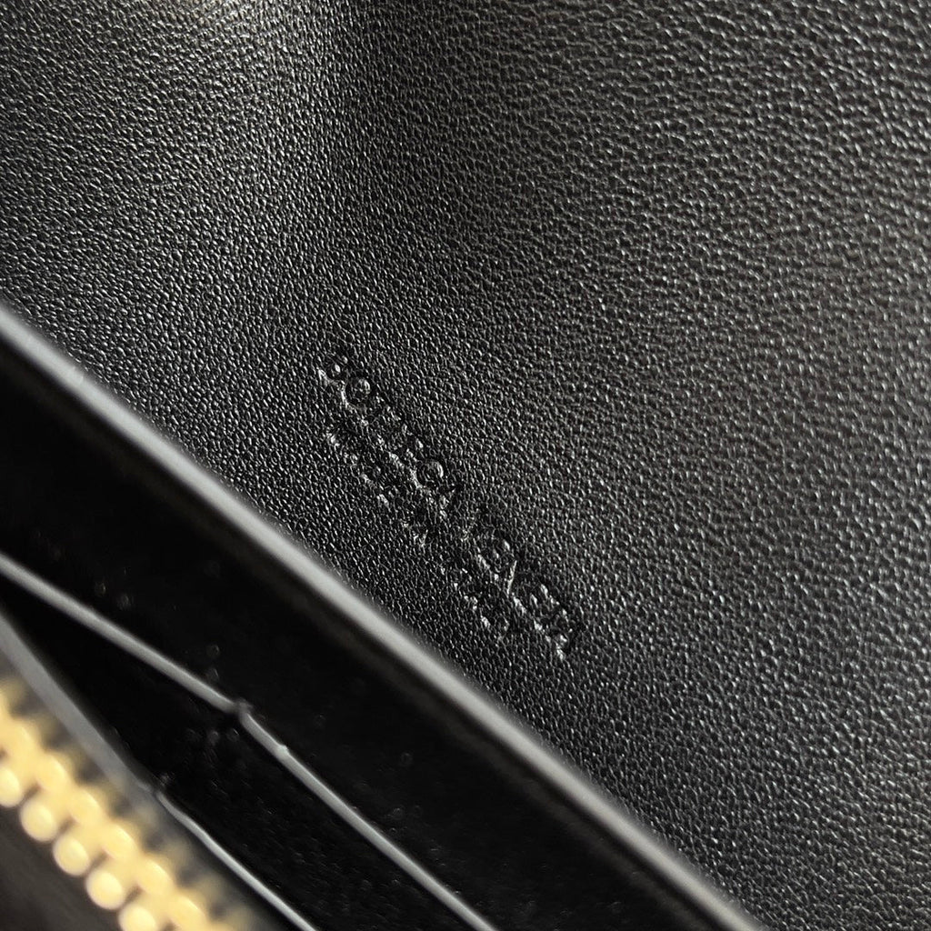 アンディアモ バッグ 19 ブラック カーフスキン