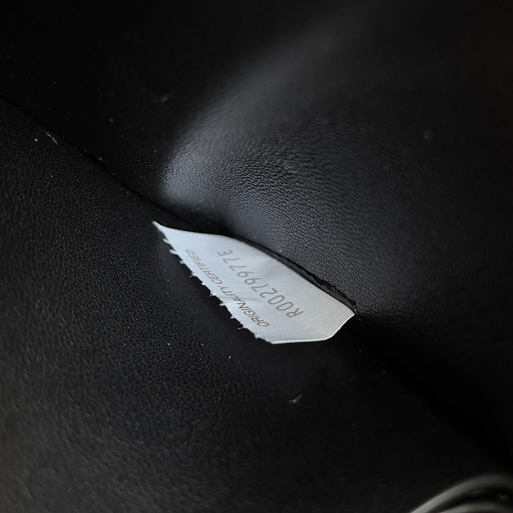 アンディアモ バッグ 19 ブラック カーフスキン