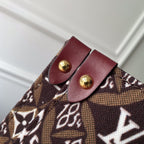 LV DEPUIS 1984 ONTHEGO GM TEXTILE MARRON