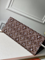 LV DEPUIS 1984 ONTHEGO GM TEXTILE MARRON